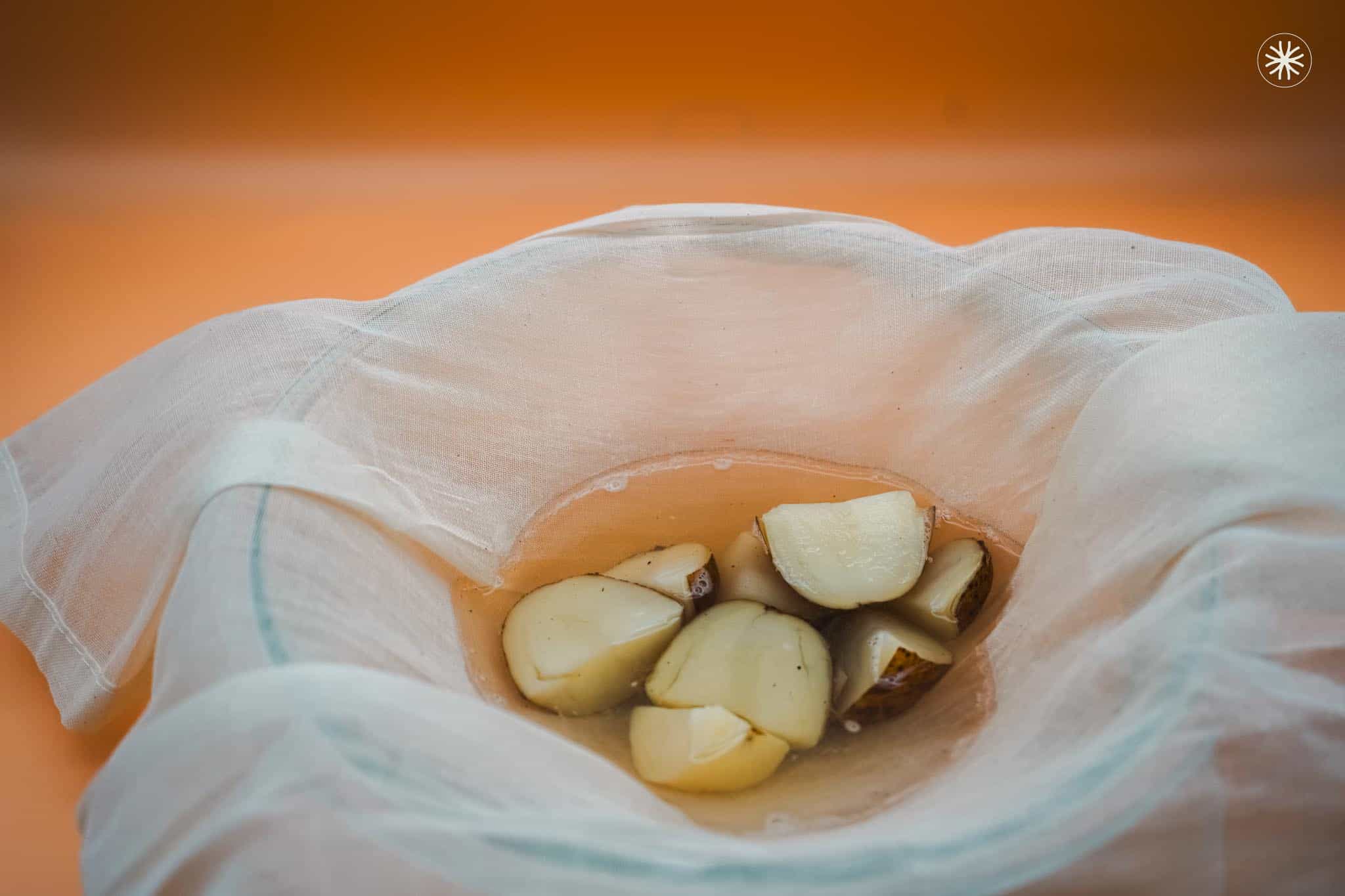 Straining slices